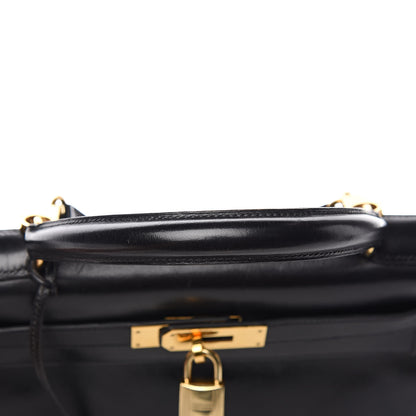 Hermes Box Kelly Retourne 28 Black 31 of 41