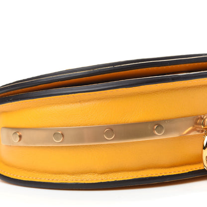 Chloe Calfskin Small Nile Bracelet Minaudiere Bag Dark Ochre 6 of 10