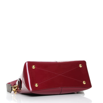 Louis Vuitton Patent Calfskin Miroir Tote Magenta 5 of 8