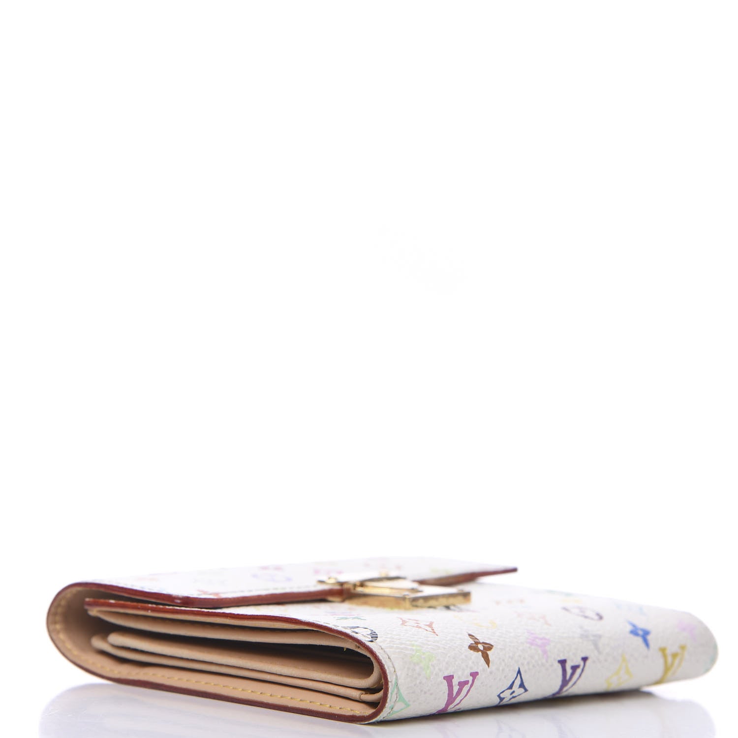 Louis Vuitton Monogram Multicolor Koala Wallet White 3 of 8