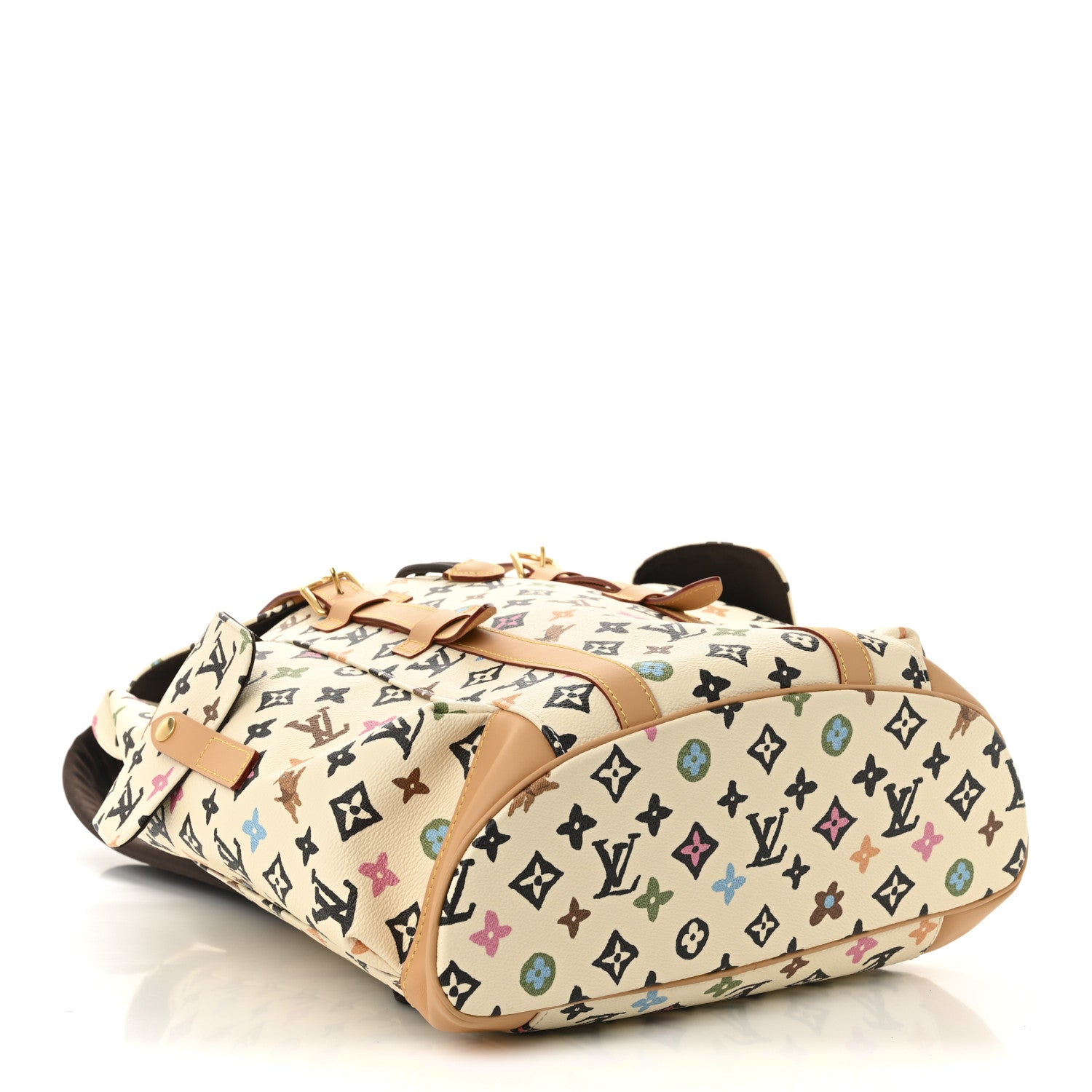 Louis Vuitton X TYLER THE CREATOR Monogram Craggy Christopher MM Backpack Vanilla 4 of 9
