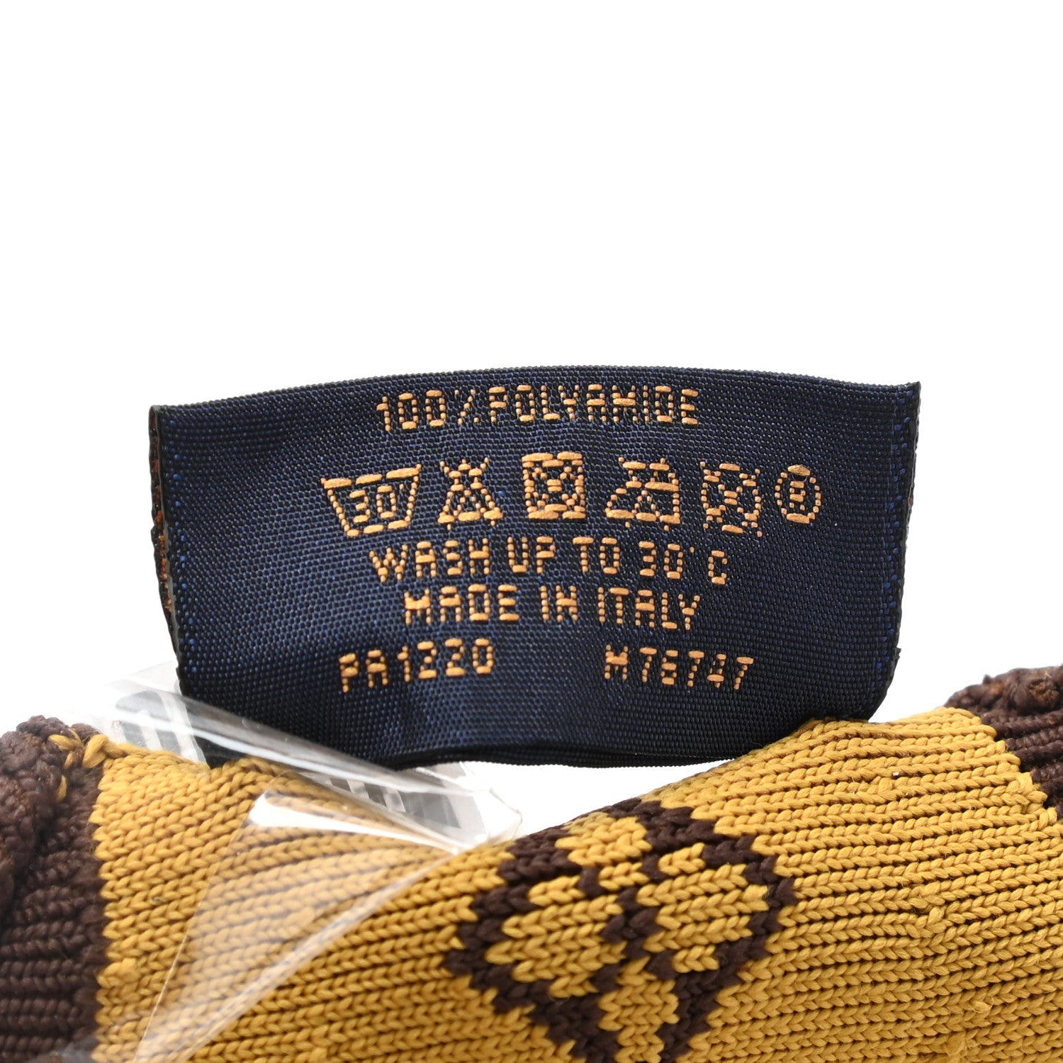 Louis Vuitton Monogram Knit Face Mask Brown 4 of 4