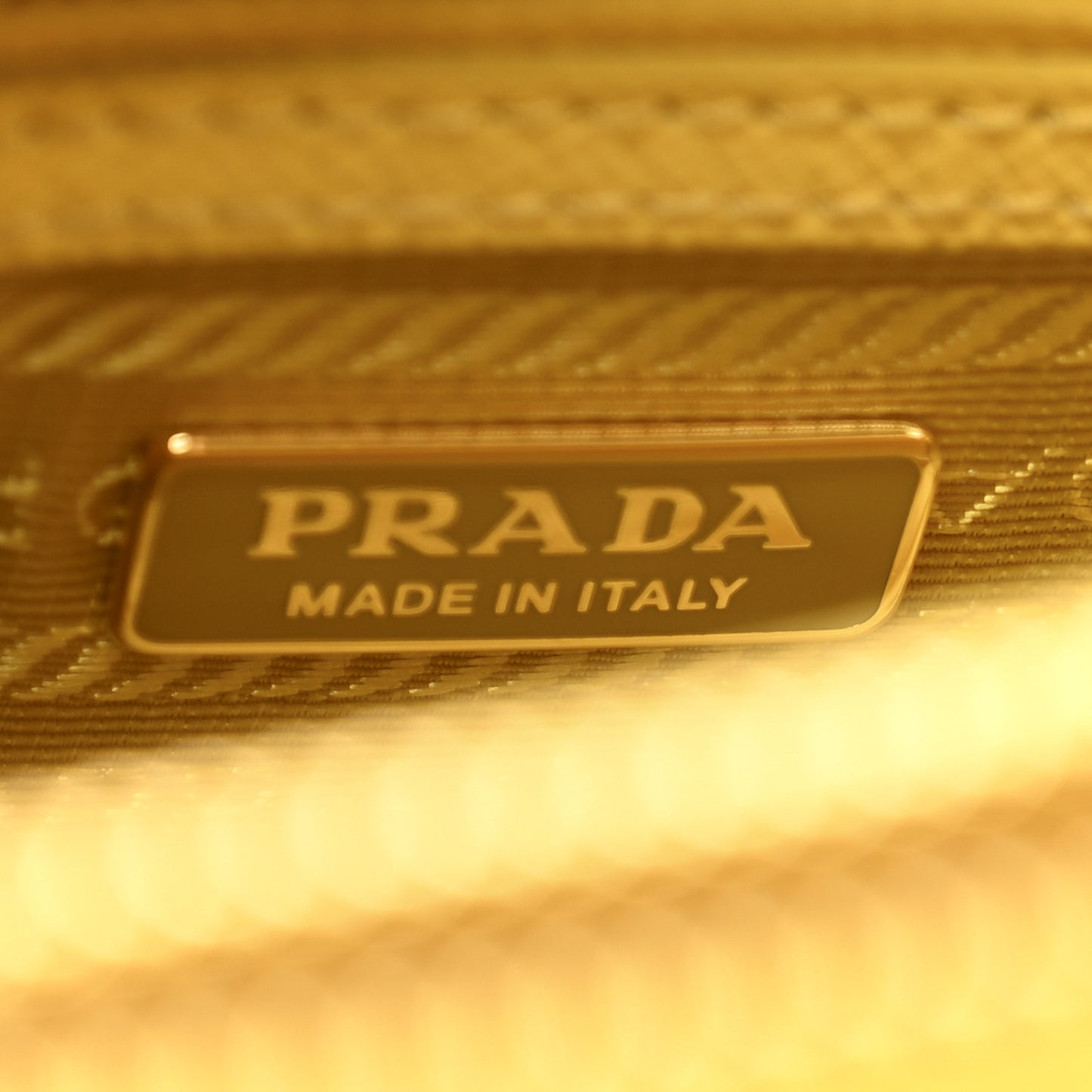 Saffiano Lux Mini Galleria Double Zip Tote Soleil