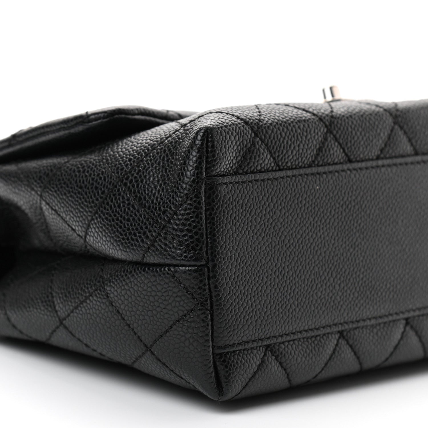 Chanel Caviar Quilted Medium Kelly Flap Bag Black 9 of 12