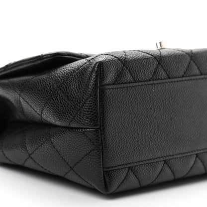 Chanel Caviar Quilted Medium Kelly Flap Bag Black 9 of 12