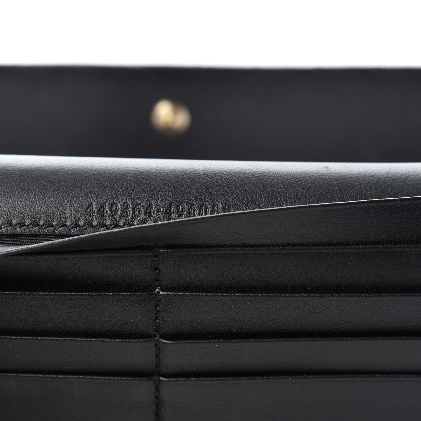 Soft Microguccissima Continental Zip Wallet Black