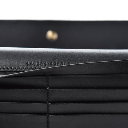 Gucci Soft Microguccissima Continental Zip Wallet Black 8 of 9