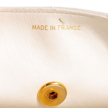 Chanel Lambskin Quilted Small Single Flap White 10 of 13