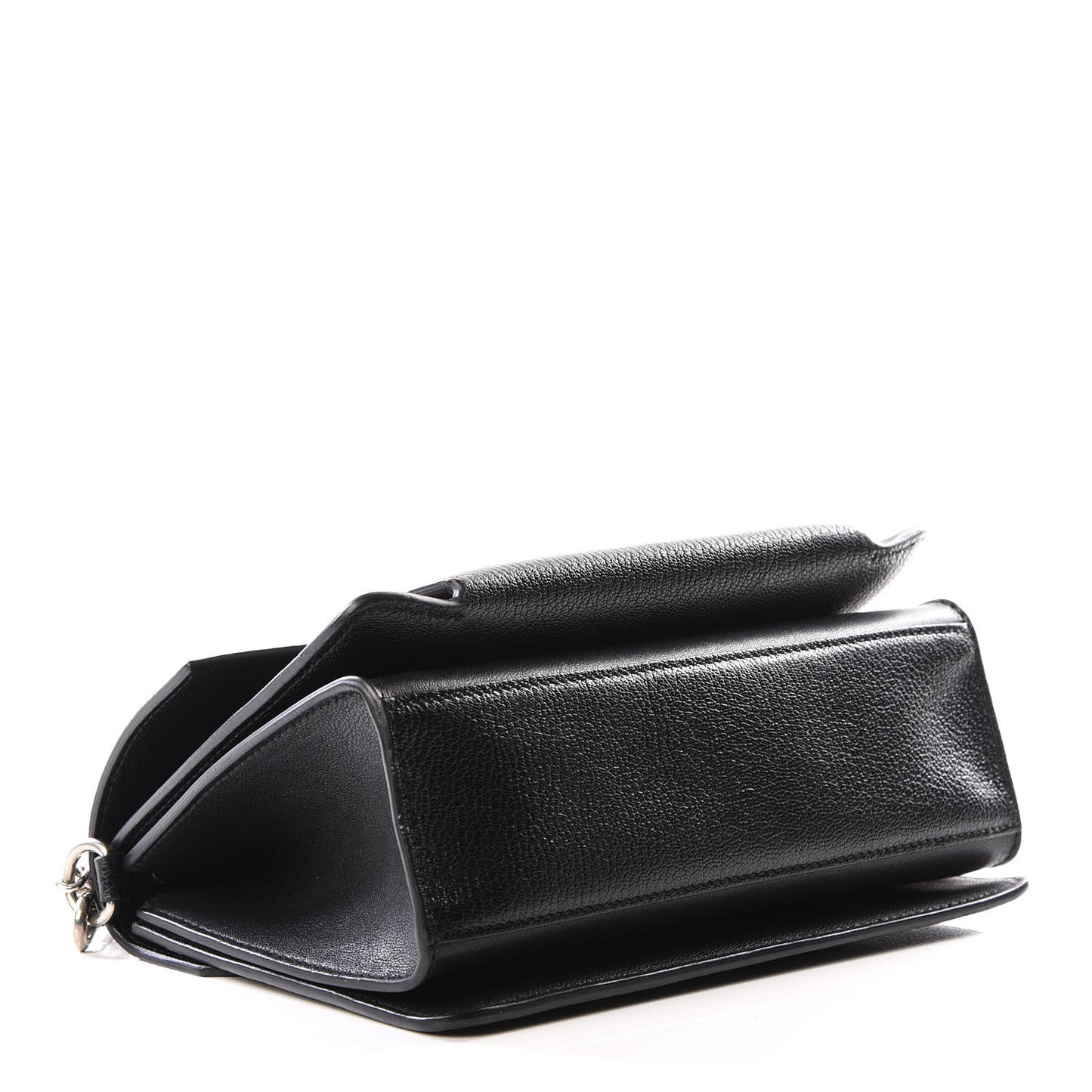 Goatskin Small GV3 Shoulder Bag Black