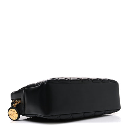 Chanel Lambskin Quilted Large Camera Case Black 4 of 10