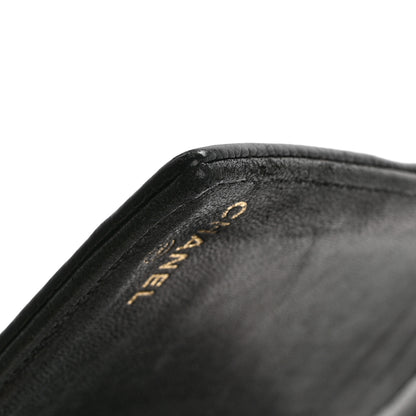 Chanel Caviar Timeless CC Compact French Wallet Black 13 of 15
