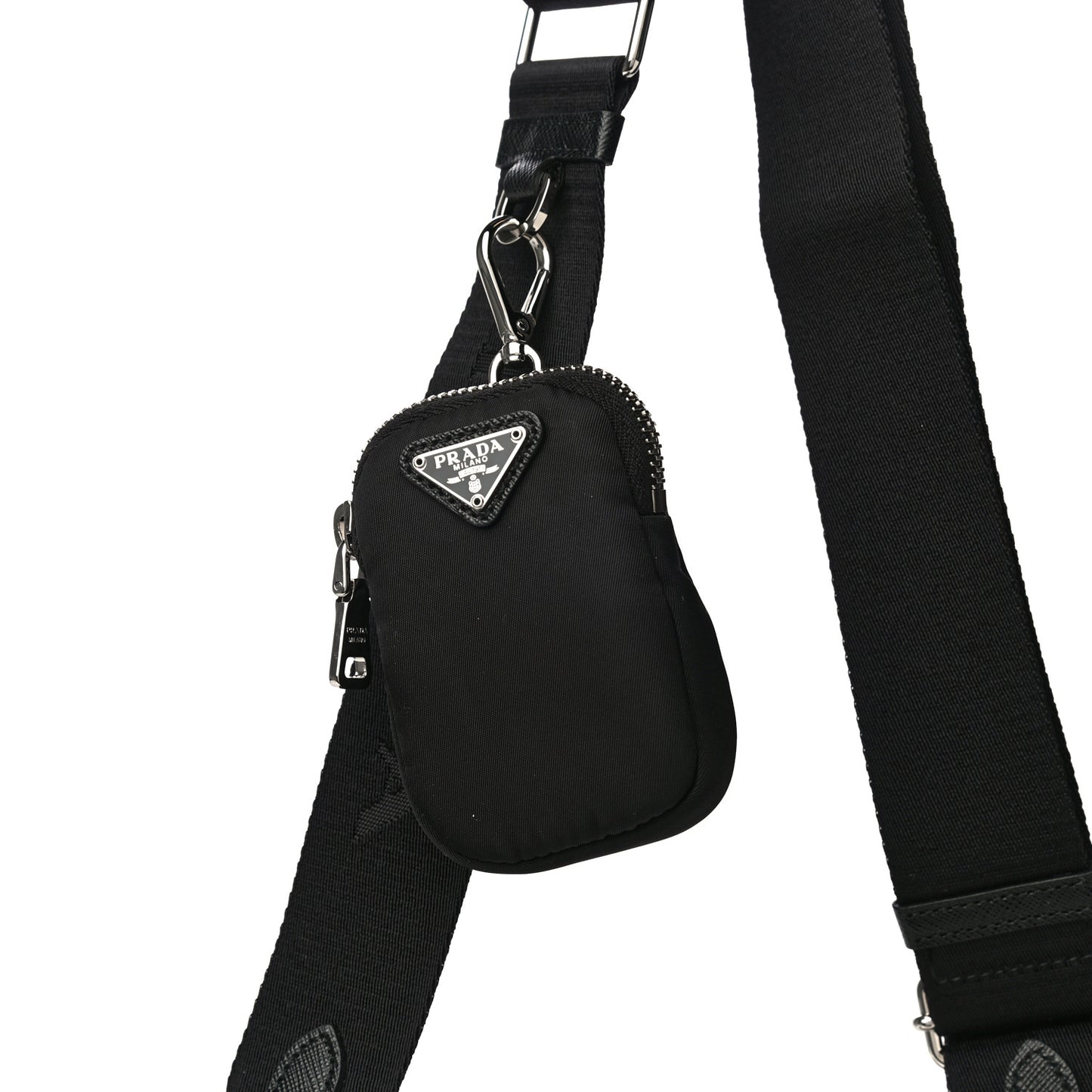 Nylon Re-Edition 2005 Shoulder Bag Black