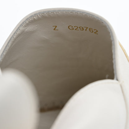Chanel Lambskin CC Espadrilles 36 White Black 9 of 15