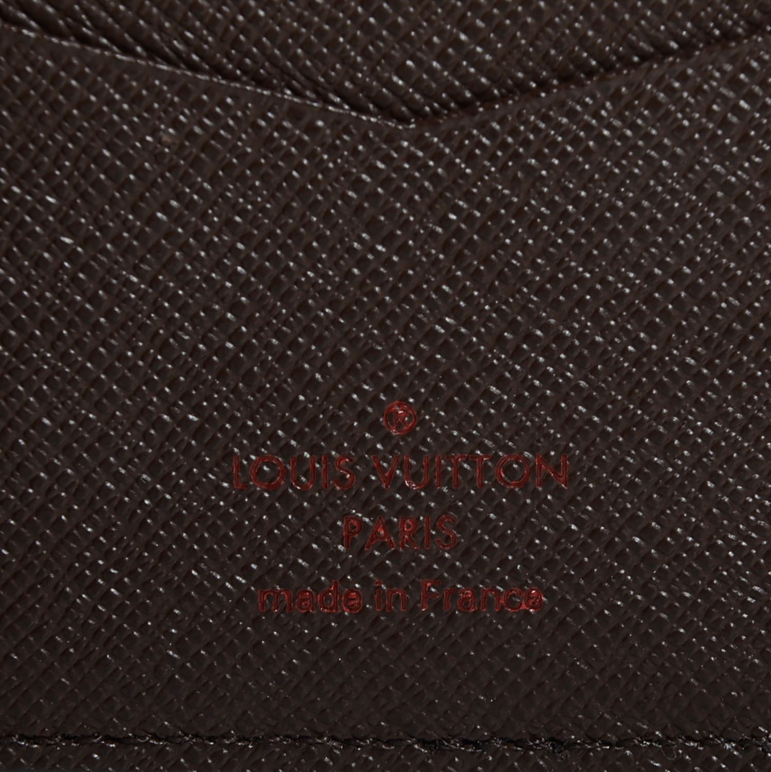 Louis Vuitton Damier Ebene Pocket Organizer NM 6 of 8