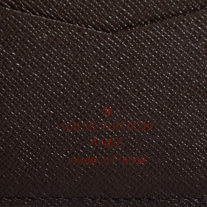 Louis Vuitton Damier Ebene Pocket Organizer NM 6 of 8