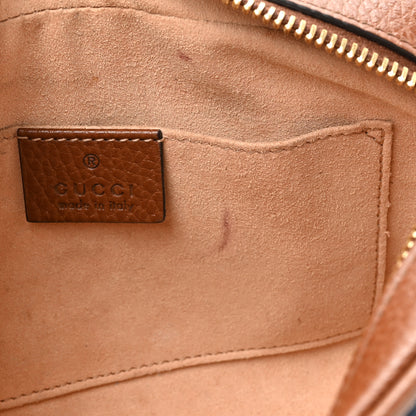Gucci New Denim GG Monogram Dollar Calfskin Mini Ophidia Shoulder Bag Blue Tea Cuir Epilog 11 of 15