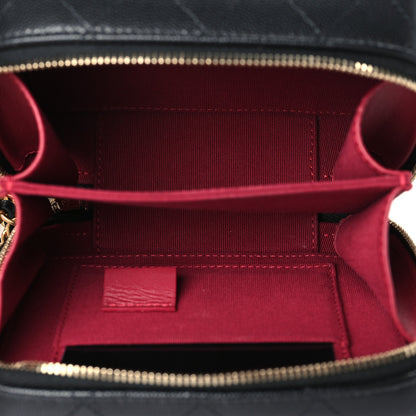 Chanel Caviar Quilted Twist Your Buttons Clutch With Chain Black 5 of 10