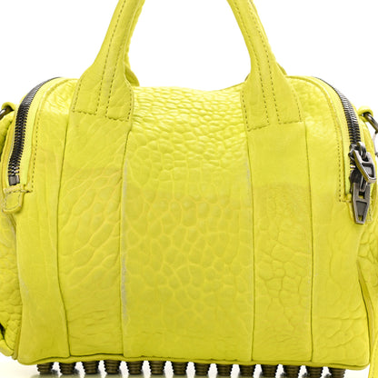Alexander Wang Pebbled Lambskin Rockie Acid Nickel Hardware 9 of 11