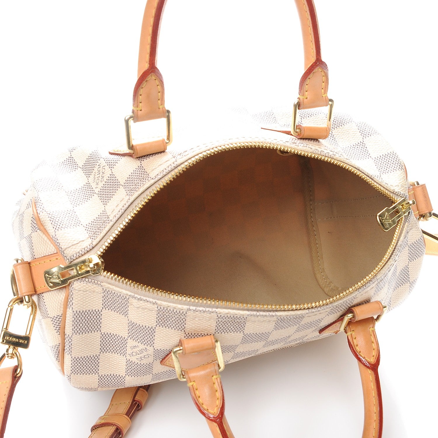 Louis Vuitton Damier Azur Speedy Bandouliere 25 6 of 12