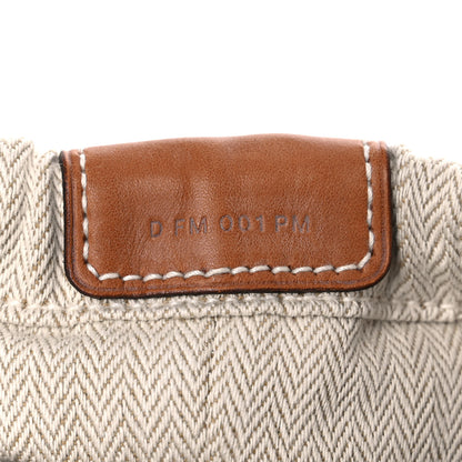 Hermes Canvas Barenia Fourbi 20 PM Pouch Naturel Fauve 7 of 10