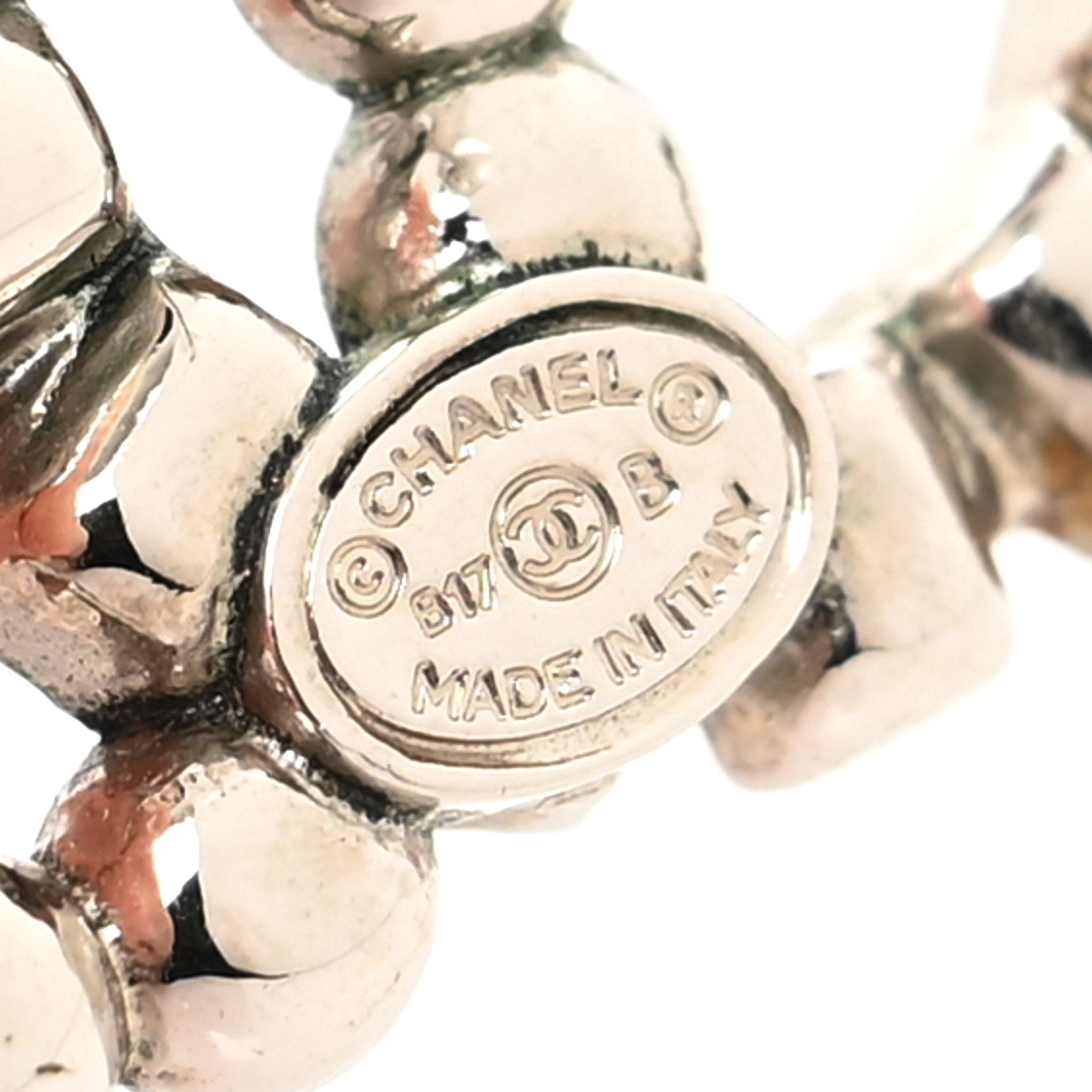 Baguette Crystal CC Earrings Grey Green