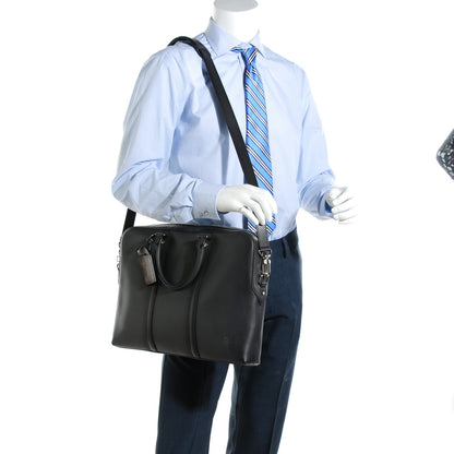 Louis Vuitton Cuir Ombre Porte-Documents Voyage Bandouliere Charcoal 2 of 7