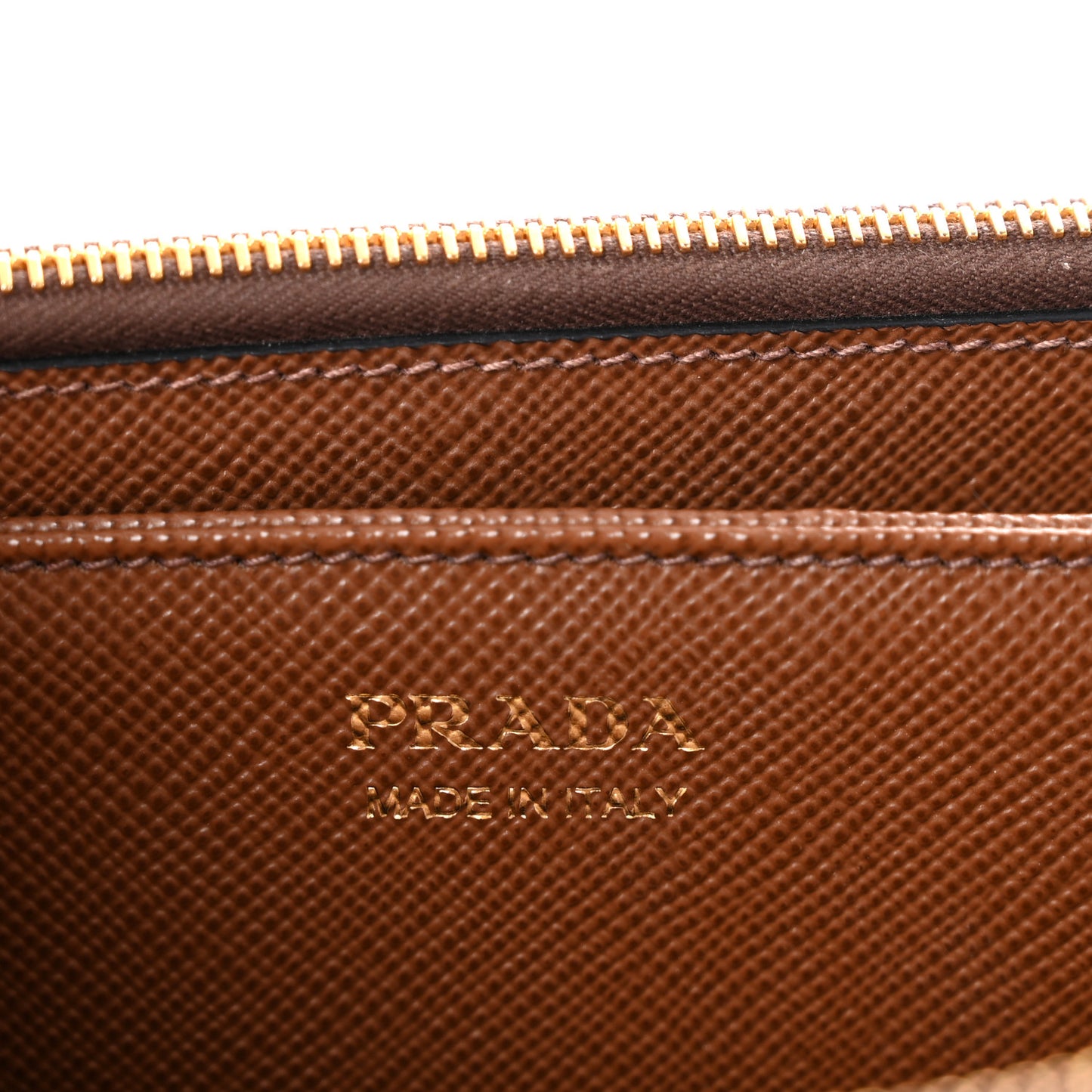 Saffiano Cuir Medium Galleria Double Zip Tote Palissandro