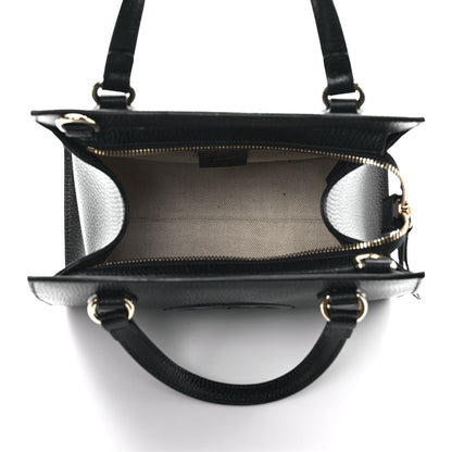 Gucci Dollar Calfskin Medium Soho Top Handle Satchel Black 4 of 10