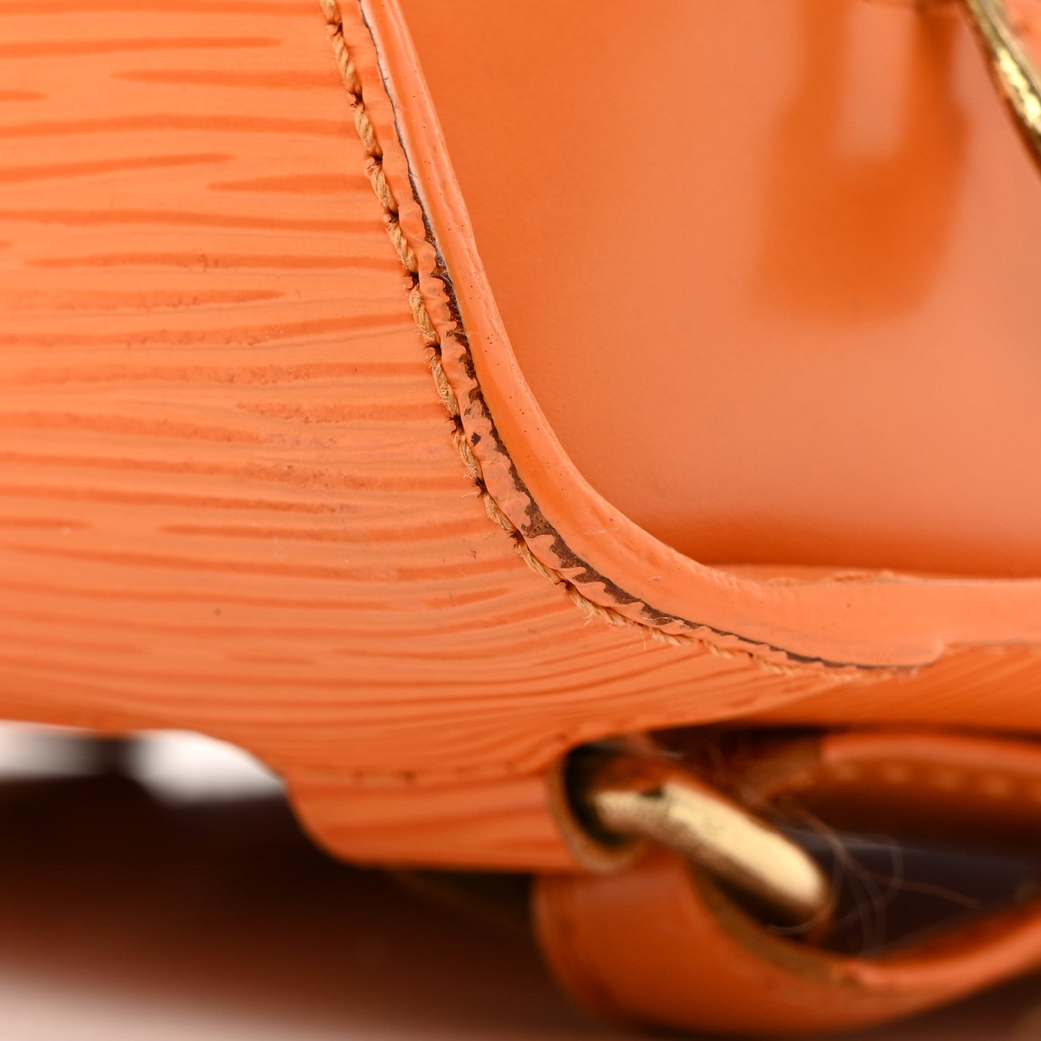 Louis Vuitton Epi Mabillon Backpack Mandarin 11 of 27