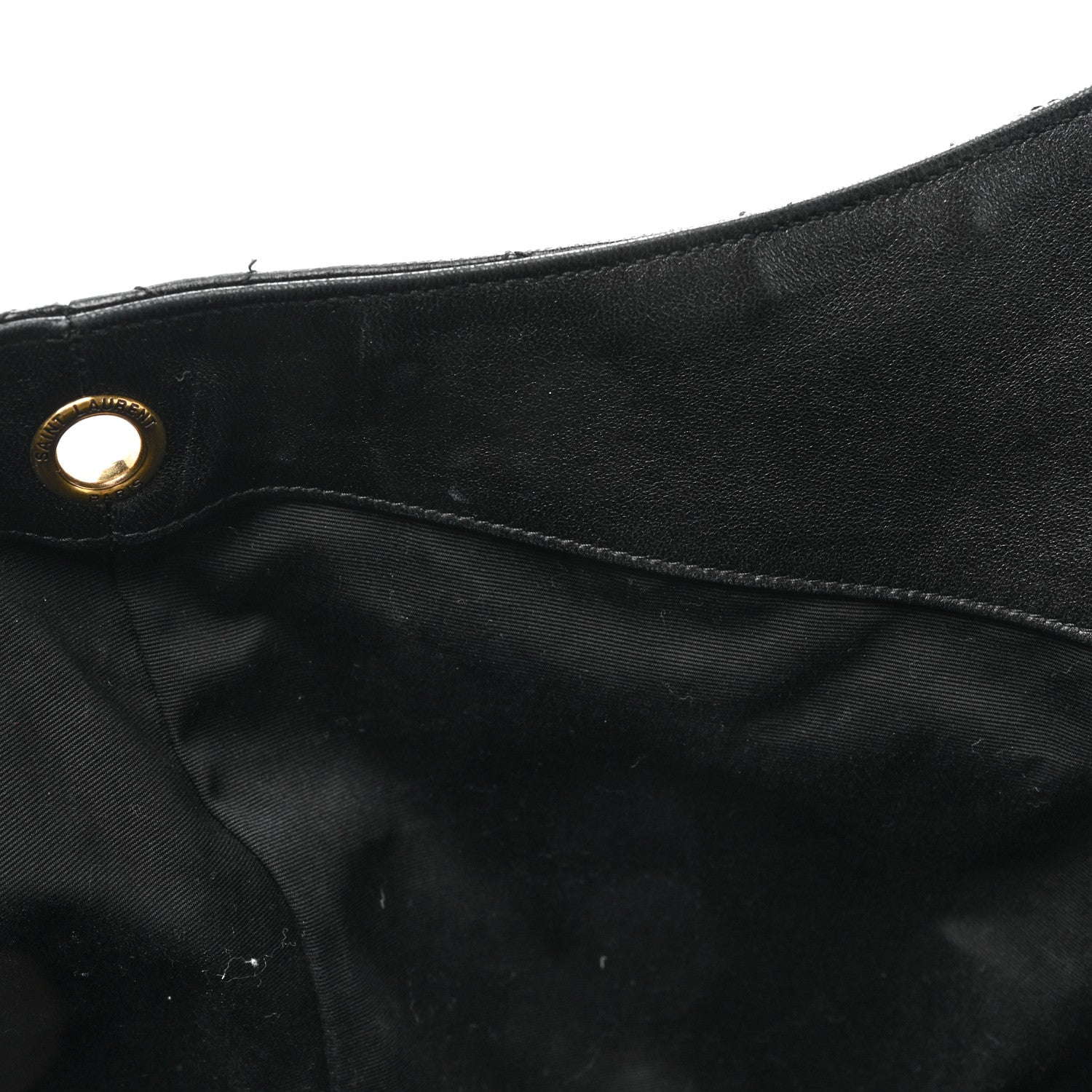 Saint Laurent Lambskin Quilted Maxi Icare Shopping Tote Black 13 of 18