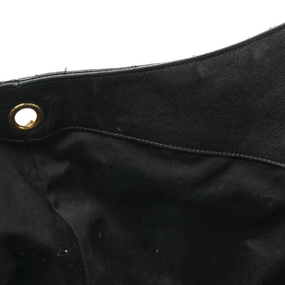 Saint Laurent Lambskin Quilted Maxi Icare Shopping Tote Black 13 of 18