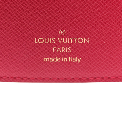 Louis Vuitton Damier Azur Studded Zoe Wallet Rose Ballerine 6 of 7