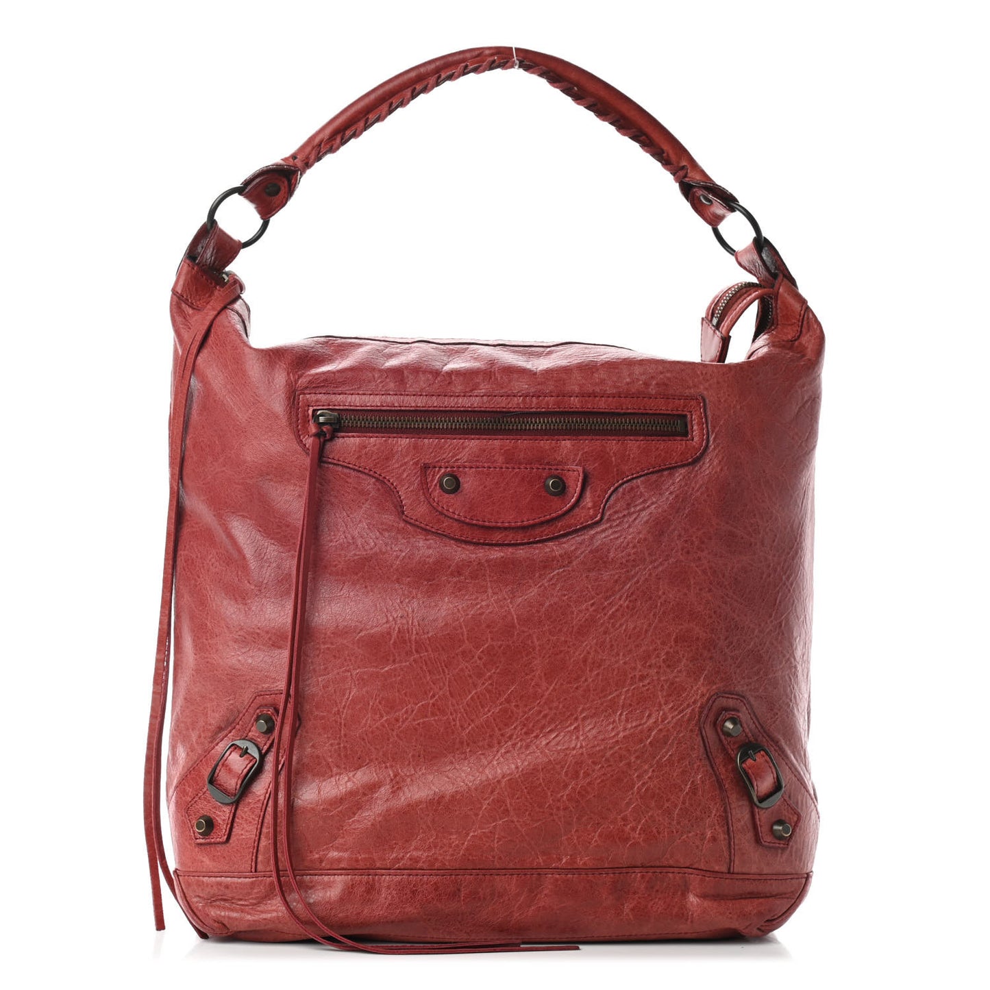 Agneau Classic Hardware Day Hobo Rouille