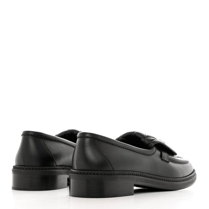 Chanel Lambskin Quilted CC Turnlock Loafers 39 Black 4 of 9