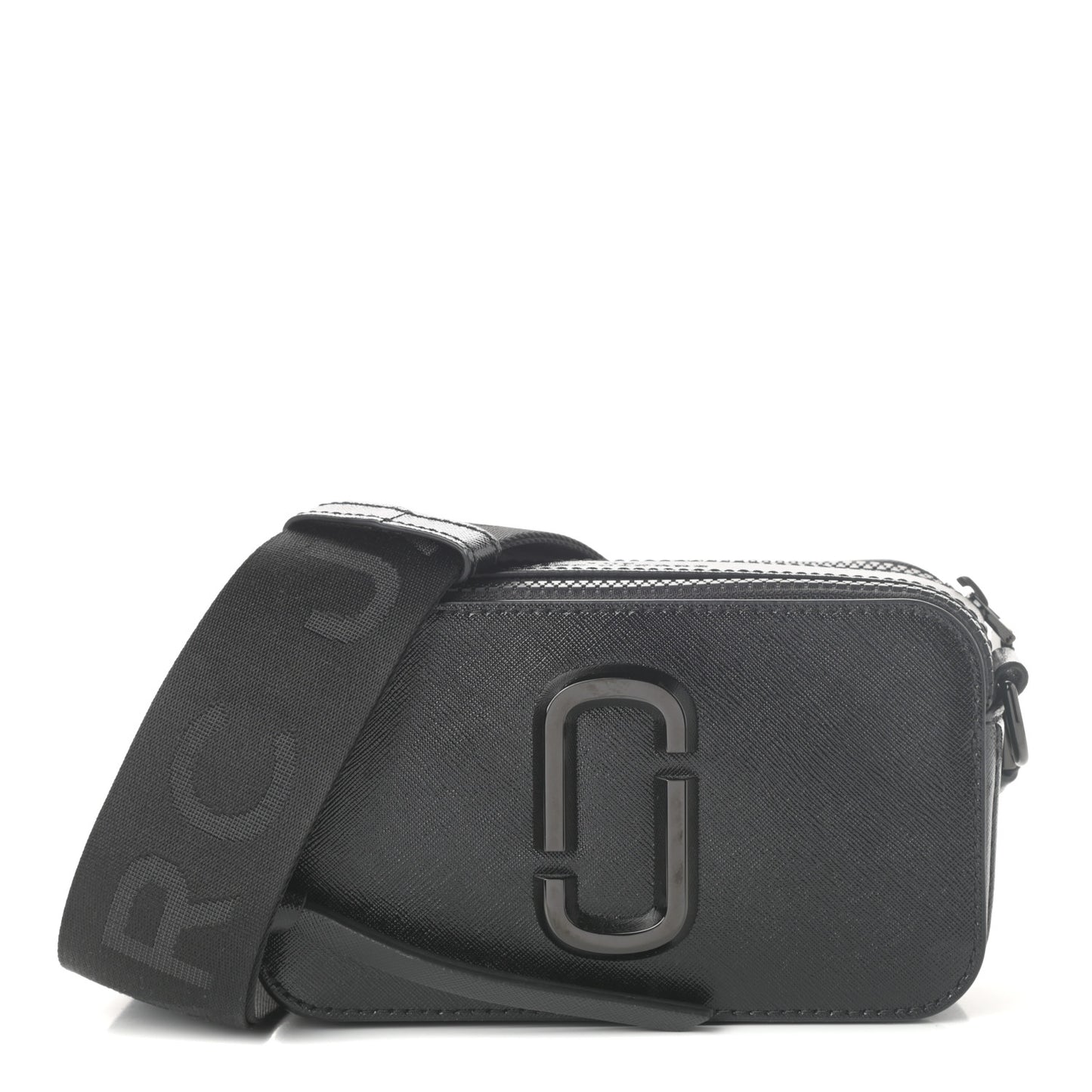 Saffiano Snapshot Camera Bag Black