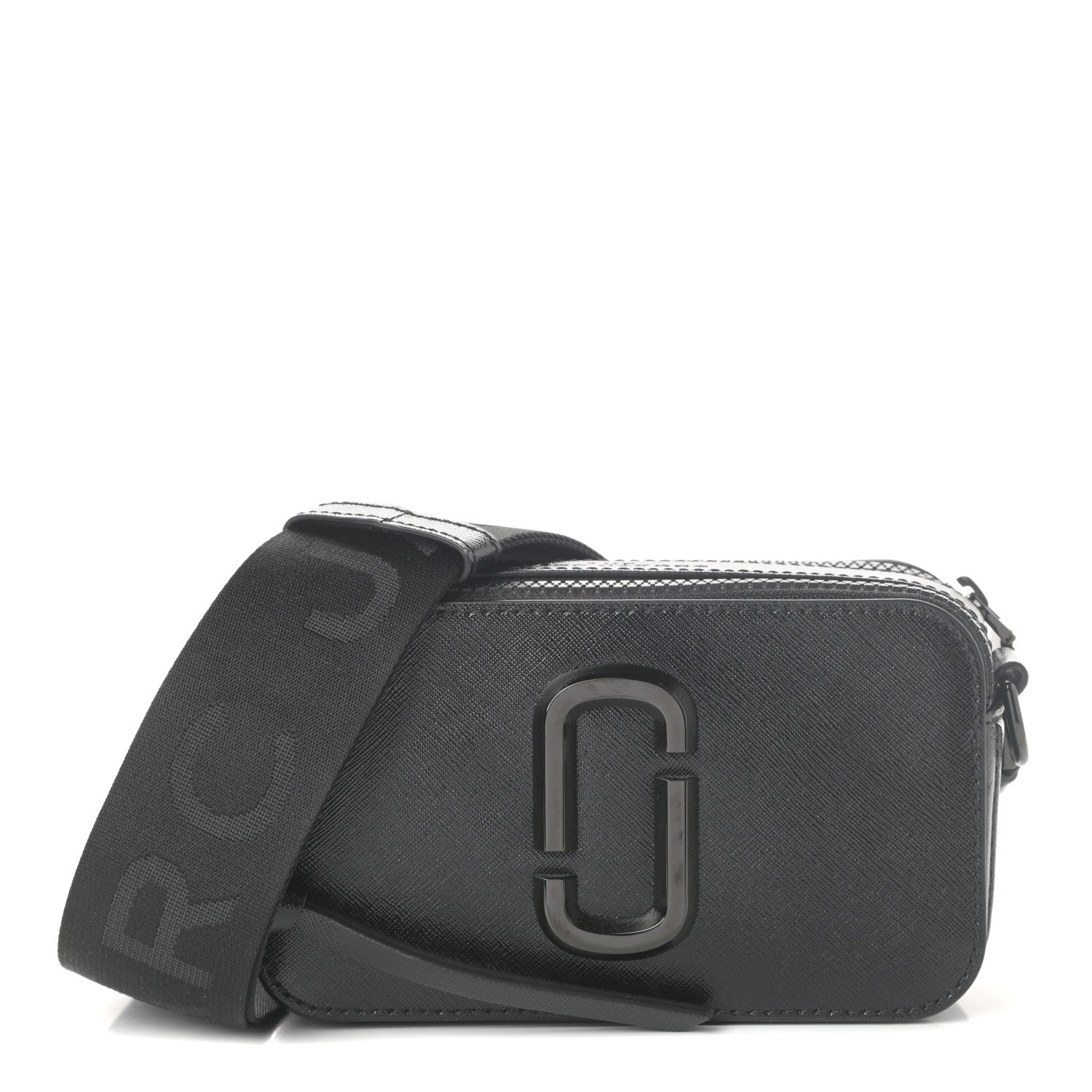 Marc Jacobs Saffiano Snapshot Camera Bag Black 1 of 9