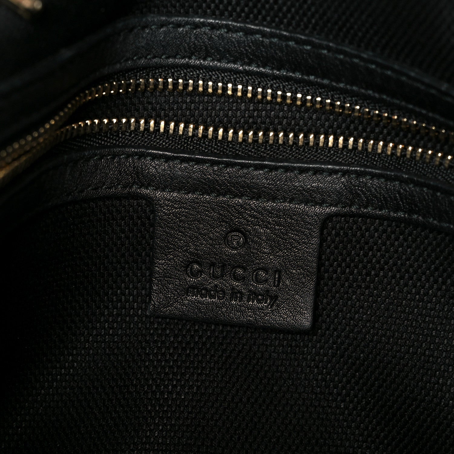 Gucci Soft Patent Small Soho Bowler Black 6 of 11