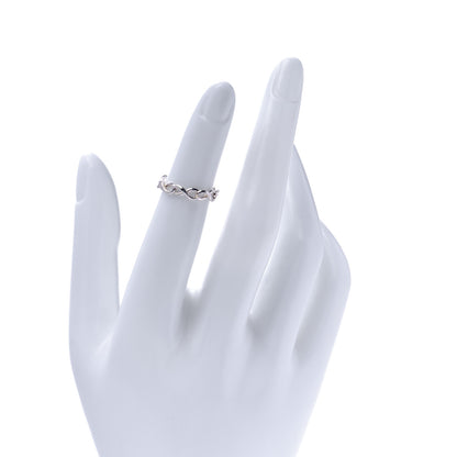 Tiffany Sterling Silver Narrow Infinity Band Ring 47 4 2 of 4