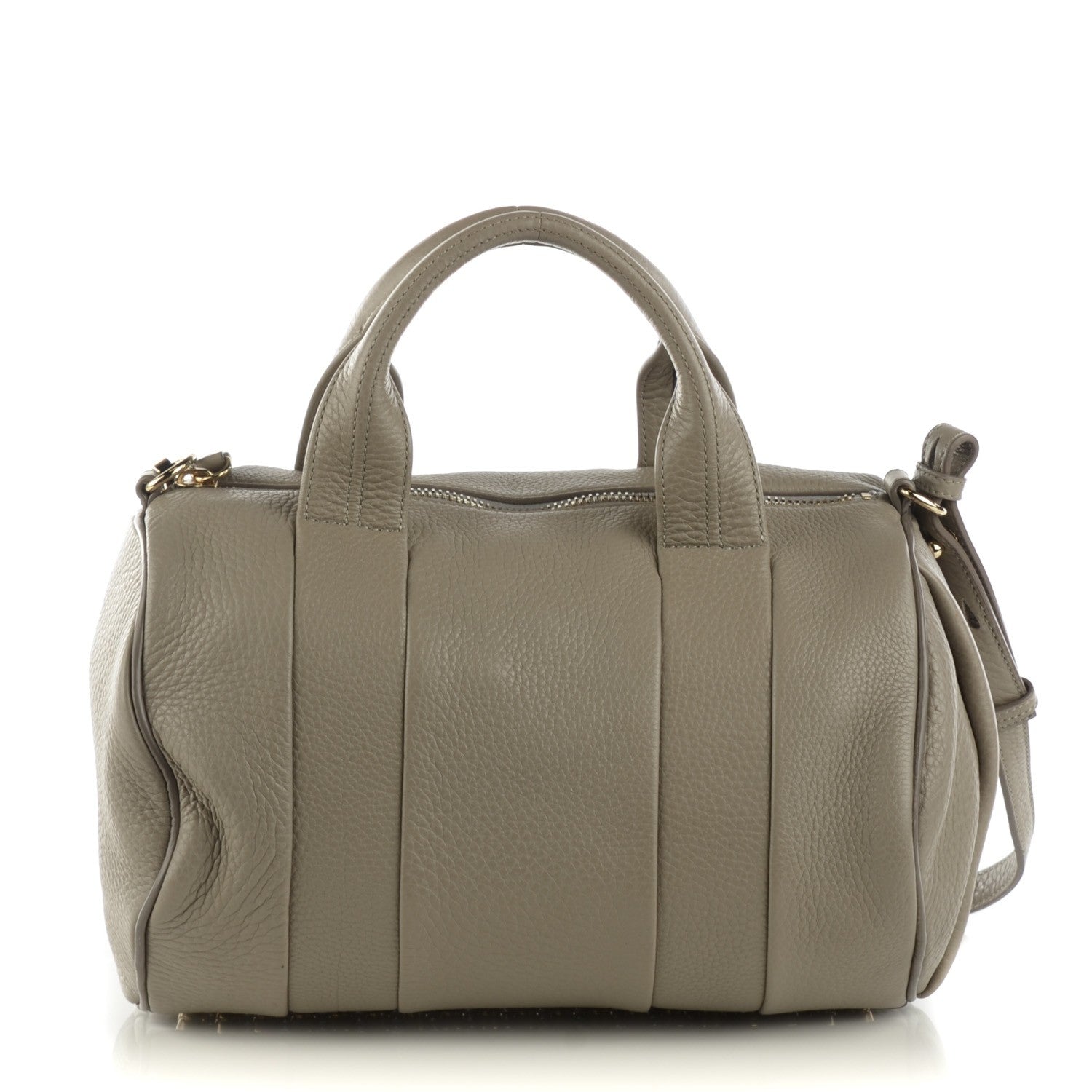 Alexander Wang Pebbled Lambskin Rocco Oyster 1 of 8