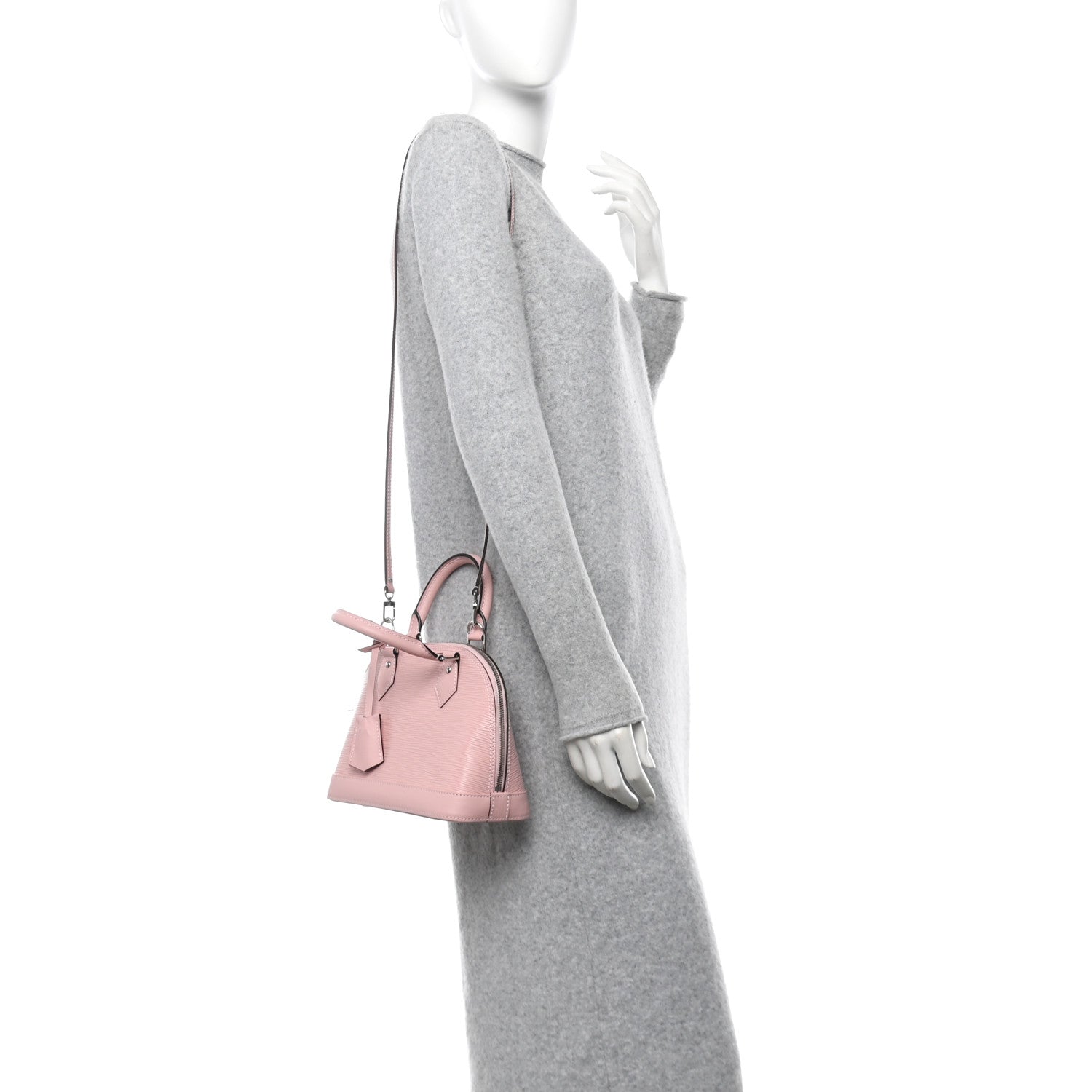 Louis Vuitton Epi Alma BB Rose Ballerine 2 of 12