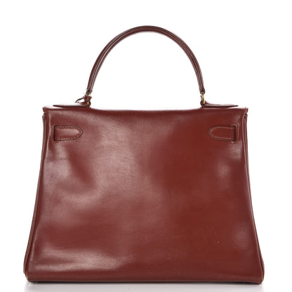 Hermes Box Kelly Retourne 28 Rouge H 5 of 37