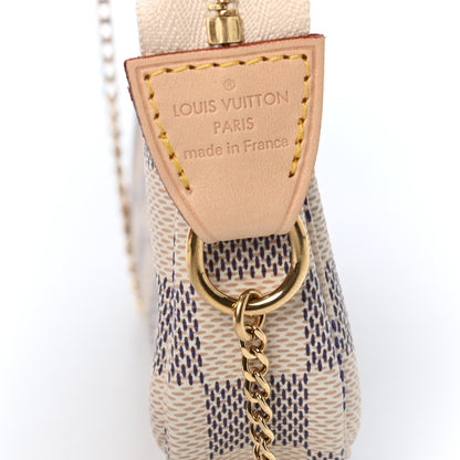 Louis Vuitton Damier Azur Mini Pochette Accessories 5 of 8