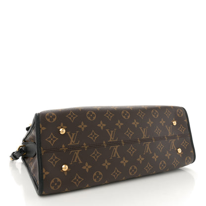 Louis Vuitton Monogram Popincourt MM Black 4 of 11