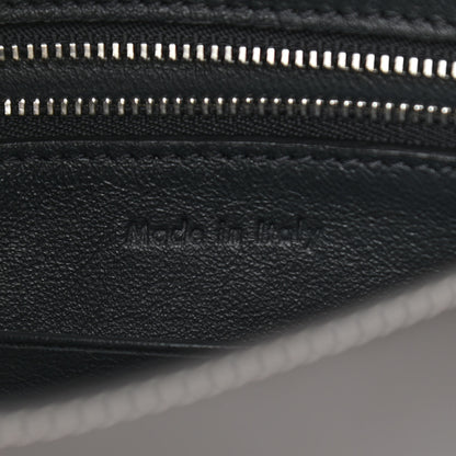 Celine Glazed Calfskin Small Bi-Color Trotteur Dark Grey 11 of 12
