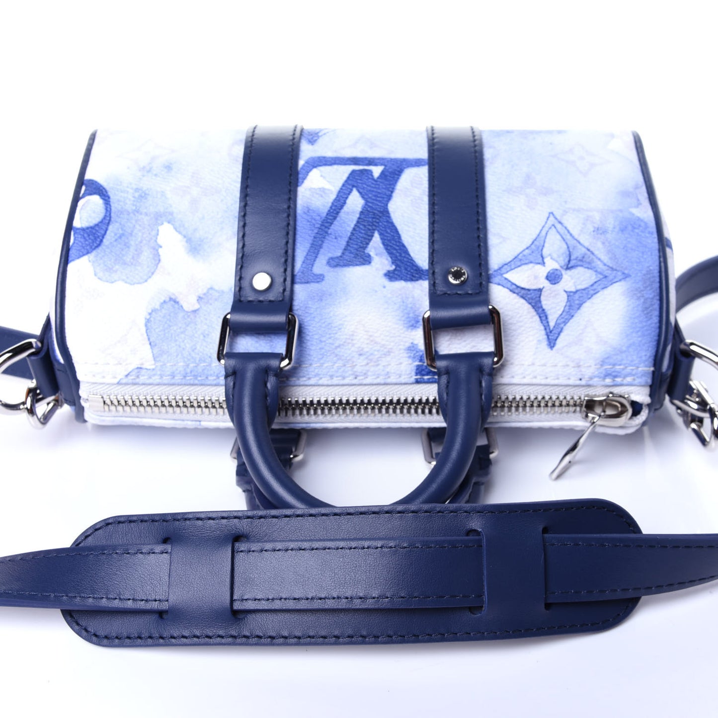 Monogram Watercolor Keepall XS Blue