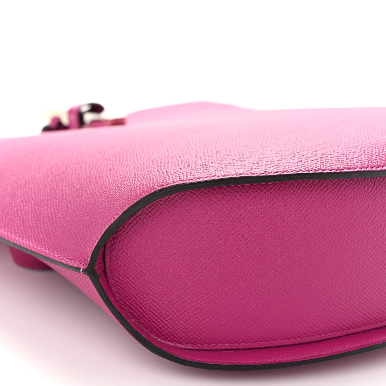Hermes Epsom Shiny Niloticus Crocodile Touch Baton de Craie 30 Rose Pourpre Sheherazade 8 of 11