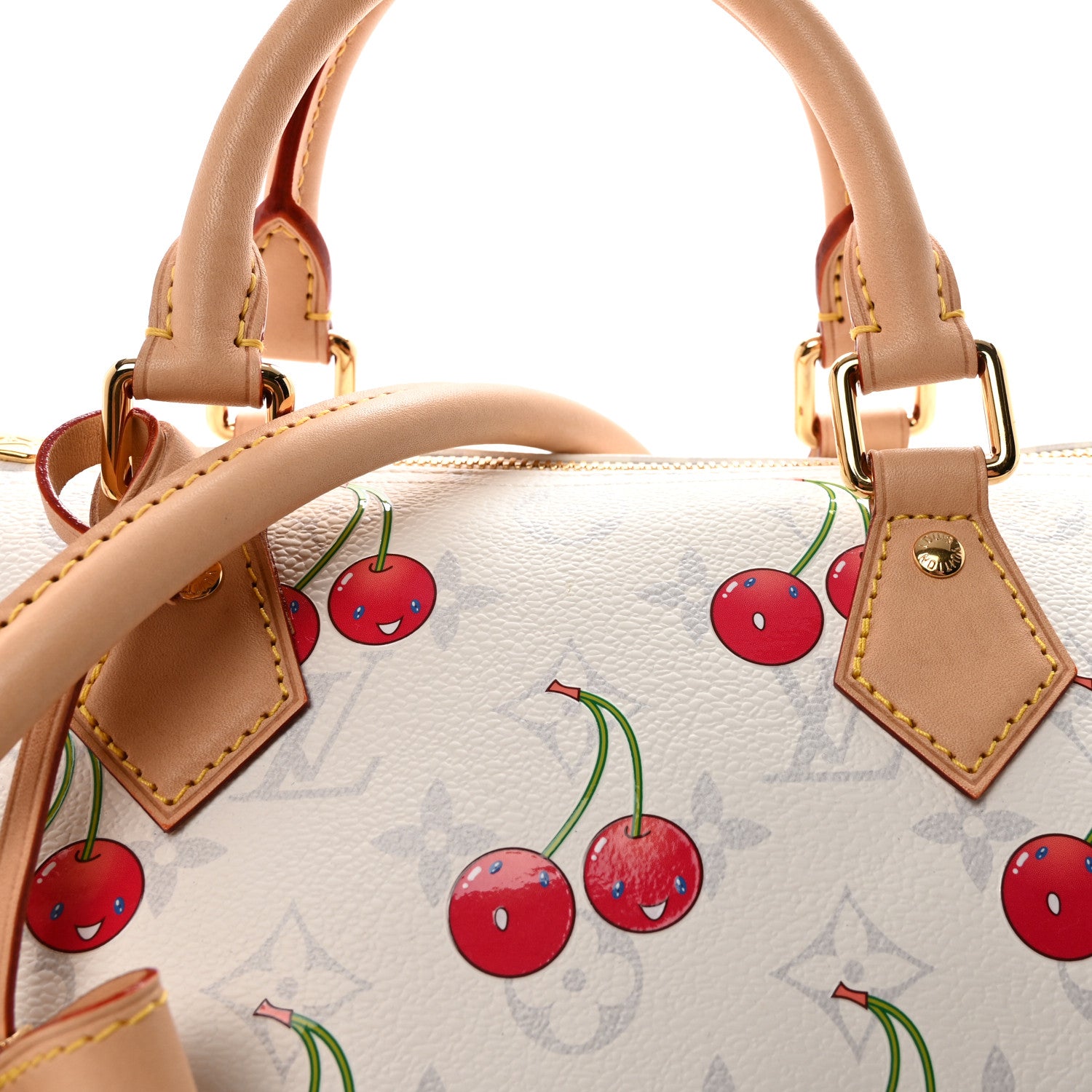 Louis Vuitton LV X TM Monogram Cerises Speedy Soft Bandouliere 30 7 of 9