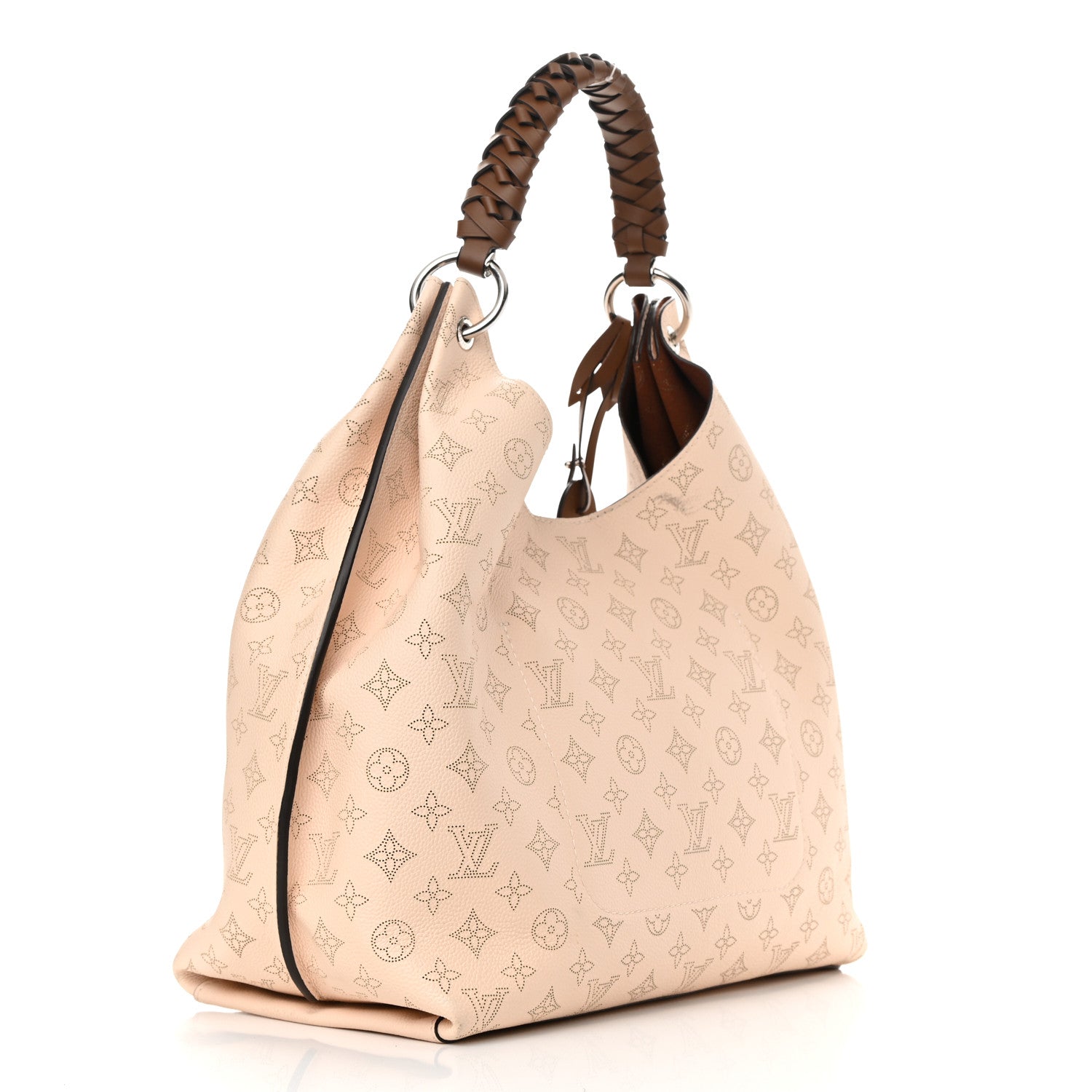 Louis Vuitton Mahina Carmel Hobo Creme 3 of 11