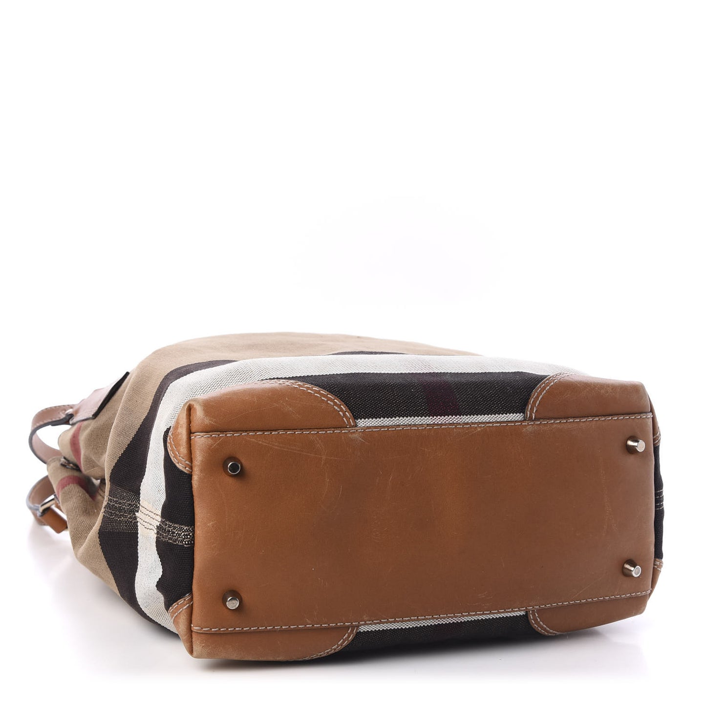 Canvas Mega Check Medium Maidstone Saddle Brown