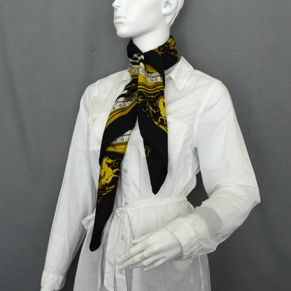 Hermes Silk Dies et Hore Scarf 90 2 of 5